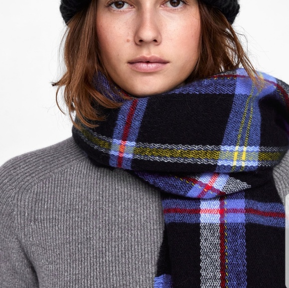 Zara Accessories Zara Plaid Scarf Poshmark